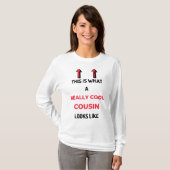Dit is hoe een echte neef eruit ziet als 2 t-shirt (Voorkant volledig)