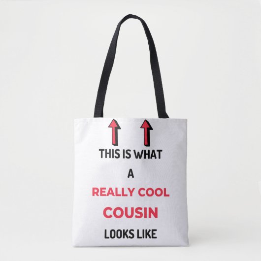 Dit is hoe een echte neef eruit ziet als 2 tote bag (Voorkant)