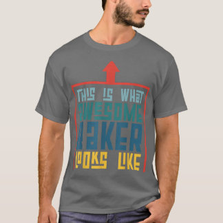 Dit is hoe een Geweldige Baker eruit ziet als bake T-shirt