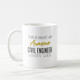 Dit is hoe een geweldige civiel ingenieur eruit zi koffiemok
