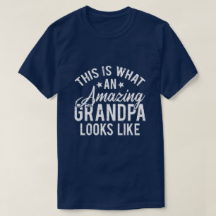 Dit is hoe een geweldige opa eruit ziet cadeau t-shirt