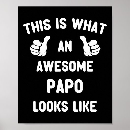 Dit is hoe een Geweldige papo eruit ziet als vader Poster (Voorkant)
