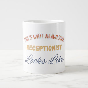 Dit Is Hoe Een Geweldige Receptioniste Er Uit Ziet Grote Koffiekop