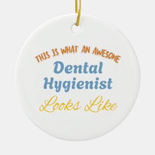 Dit Is Hoe Een Geweldige Tandhygiënist Er Uit Ziet Keramisch Ornament