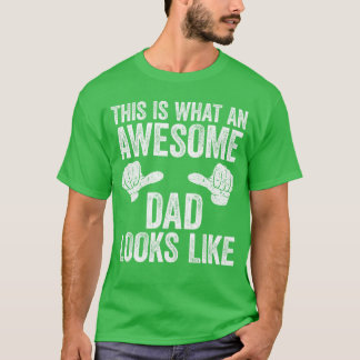 Dit is hoe een geweldige vader eruit ziet Heren va T-shirt