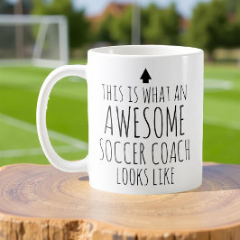 Dit is hoe een geweldige voetbalcoach eruit ziet koffiemok