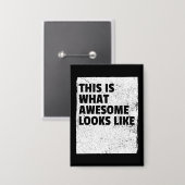Dit is hoe geweldig eruit ziet Knop Button (Voorkant / Achterkant)