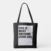 Dit is hoe geweldig eruit ziet tote tas (Achterkant)