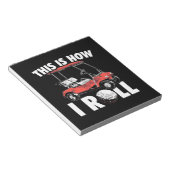 Dit is hoe Golfer Roll Notitieblok (Schuin)