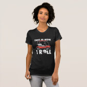 Dit is hoe Golfer Roll T-shirt (Voorkant volledig)