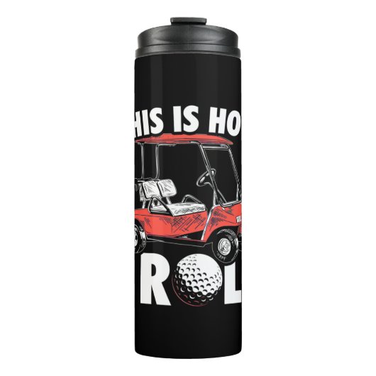Dit is hoe Golfer Roll Thermosbeker (Voorkant)