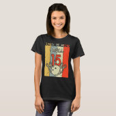 Dit is hoe ik 15 Bowling Birthday party 15th T-shirt (Voorkant volledig)