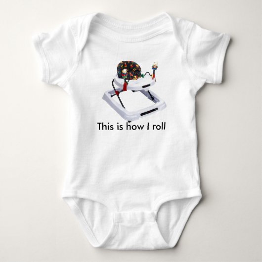 Dit is hoe ik baby rol romper (Voorkant)