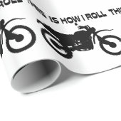 Dit is hoe ik de Dirt Bike rolt. Cadeaupapier (Rol Hoek)