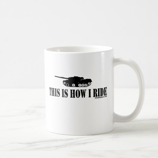 Dit is hoe ik de Mok van de Tank ride (Rechts)