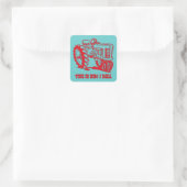 Dit is hoe ik de rode Sticker van de trekker rol (Tas)