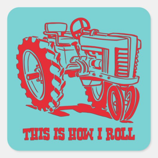 Dit is hoe ik de rode Sticker van de trekker rol (Voorkant)