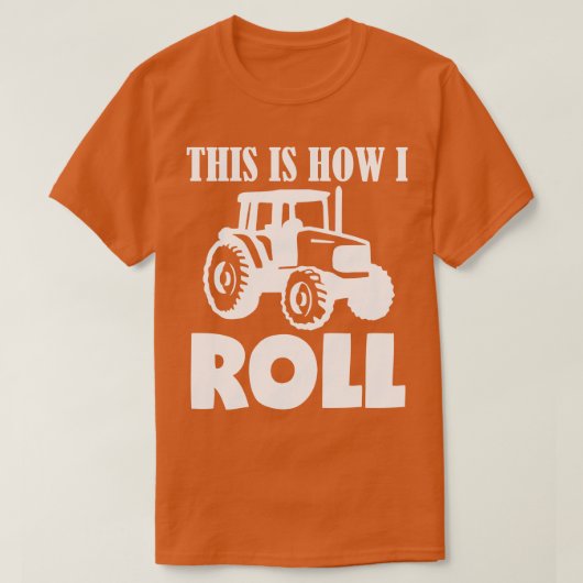 Dit is hoe ik de trekker rol t-shirt (Design voorkant)