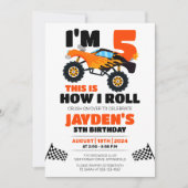 Dit is hoe ik de verjaardag van monstertruck-kinde kaart (Voorkant)