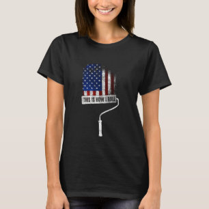Dit is hoe ik de vlag van de schilder vertaal. t-shirt
