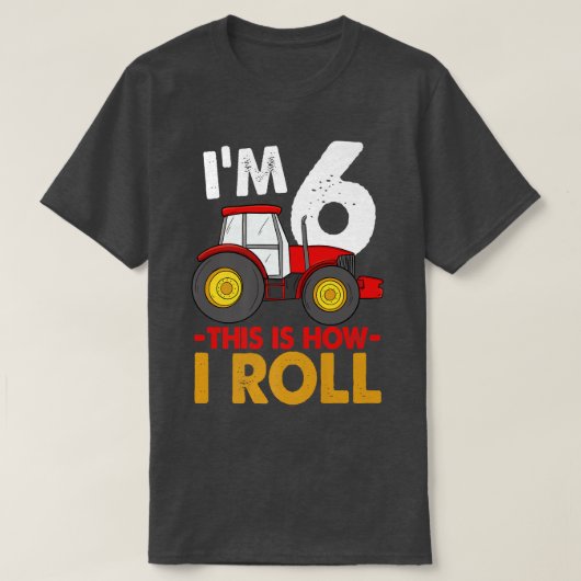 Dit is hoe ik de vrachtwagen rond de dag rond ben. t-shirt (Design voorkant)