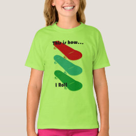 Dit is hoe ik Design — Girls' Basic T-Shirt