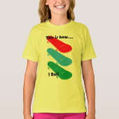 Dit is hoe ik Design — Girls' Basic T-Shirt (Voorkant)