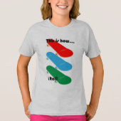 Dit is hoe ik Design — Girls' Basic T-Shirt (Voorkant)