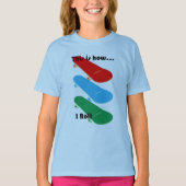 Dit is hoe ik Design — Girls' Basic T-Shirt (Voorkant)