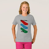 Dit is hoe ik Design — Girls' Basic T-Shirt (Voorkant volledig)