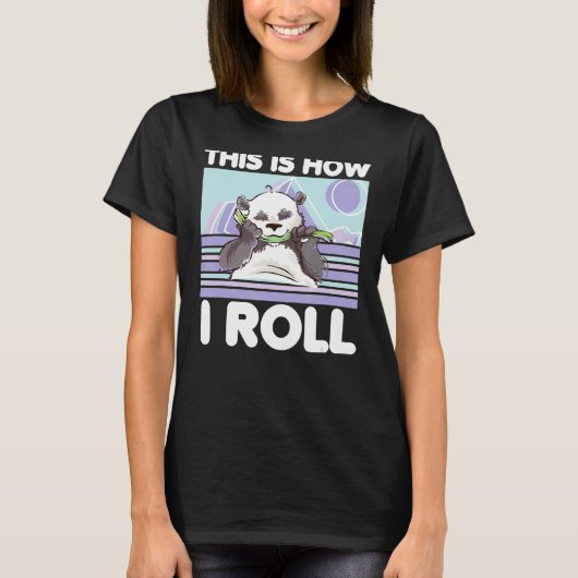 Dit is hoe ik dierentuin Panda Beer T-shirt (Voorkant)