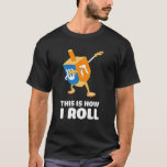 Dit is hoe ik Dreidel Dabbing Chanukah T T-shirt<br><div class="desc">Dit is hoe ik het Shirt Dabbing Chanokah Tshirt kan rollen</div>