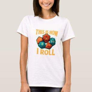 Dit is hoe ik een dobbelstenen T-shirt rol   Grapp