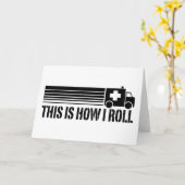 Dit is hoe ik EMT moet rollen Kaart (Gele Bloem)