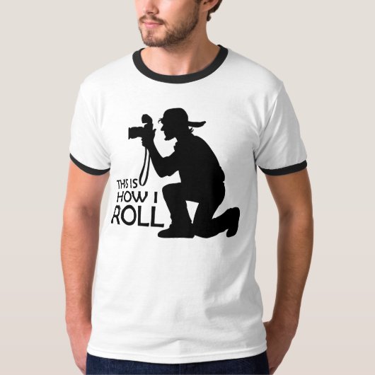 Dit is hoe ik fotograaf kan rollen t-shirt (Voorkant)