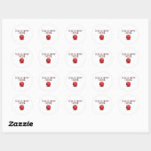 Dit is hoe ik Funl Funny RPG Dice Ronde Sticker (Vel)