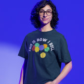 Dit is hoe ik Funl Funny RPG Gaming Dice Tri-Blend Shirt