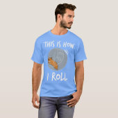 Dit is hoe ik Funny Hamster Rolling T-shirt (Voorkant volledig)