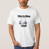 Dit is hoe ik Golf Cart T-shirt (Voorkant)
