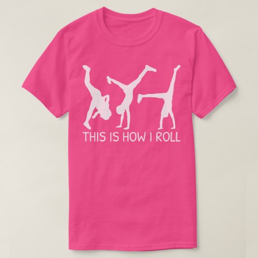Dit is hoe ik gooi grappig t-shirt (Design voorkant)