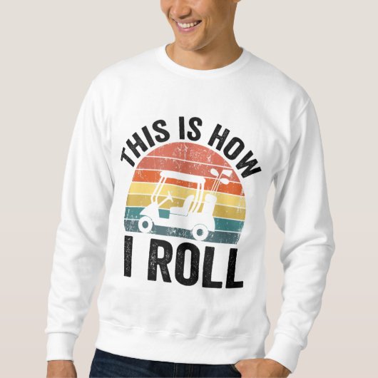 Dit is hoe ik grappig golf rol trui (Voorkant)