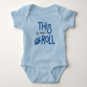 Dit is hoe ik Hanoekah Baby Outfit rol Romper