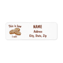 Dit is hoe ik het adresetiket van de Terugkeer, ka