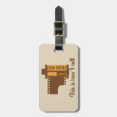 Dit is hoe ik het Bagagelabel van de Film van de C (Voorkant verticaal)