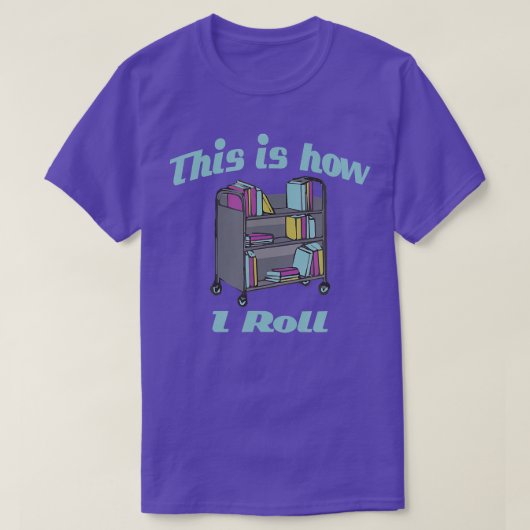 Dit is hoe ik het bibliotheekpark van de bibliothe t-shirt (Design voorkant)