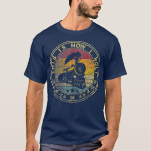 Dit is hoe ik het model van de treinmotor van de R T-shirt