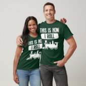 Dit is hoe ik het model van Railroad Steam Station T-shirt (Unisex)