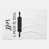 Dit is hoe ik het rollen van de keukenhanddoek van (Horizontaal)