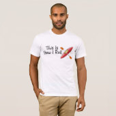 Dit is hoe ik Kayak moet rollen T-shirt (Voorkant volledig)