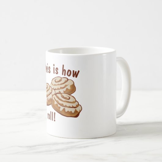 Dit is hoe ik koffie mok kaneelrollen (Voorkant rechts)